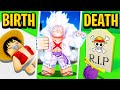 Birth to Death of Monkey D Luffy in Roblox Brookhaven RP!!