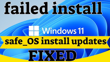 We Could not install Windows 11 Error | During Install Updates FIXED