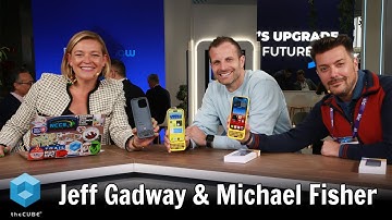 Jeff Gadway and Michael Fisher, Clicks Keyboard with Savannah Peterson | MWC Barcelona 2024