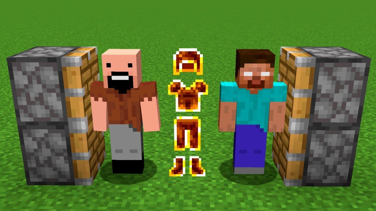 notch + herobrine + fire armor = ???