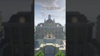 REAL Paris Map 🥐🗼 Minecraft