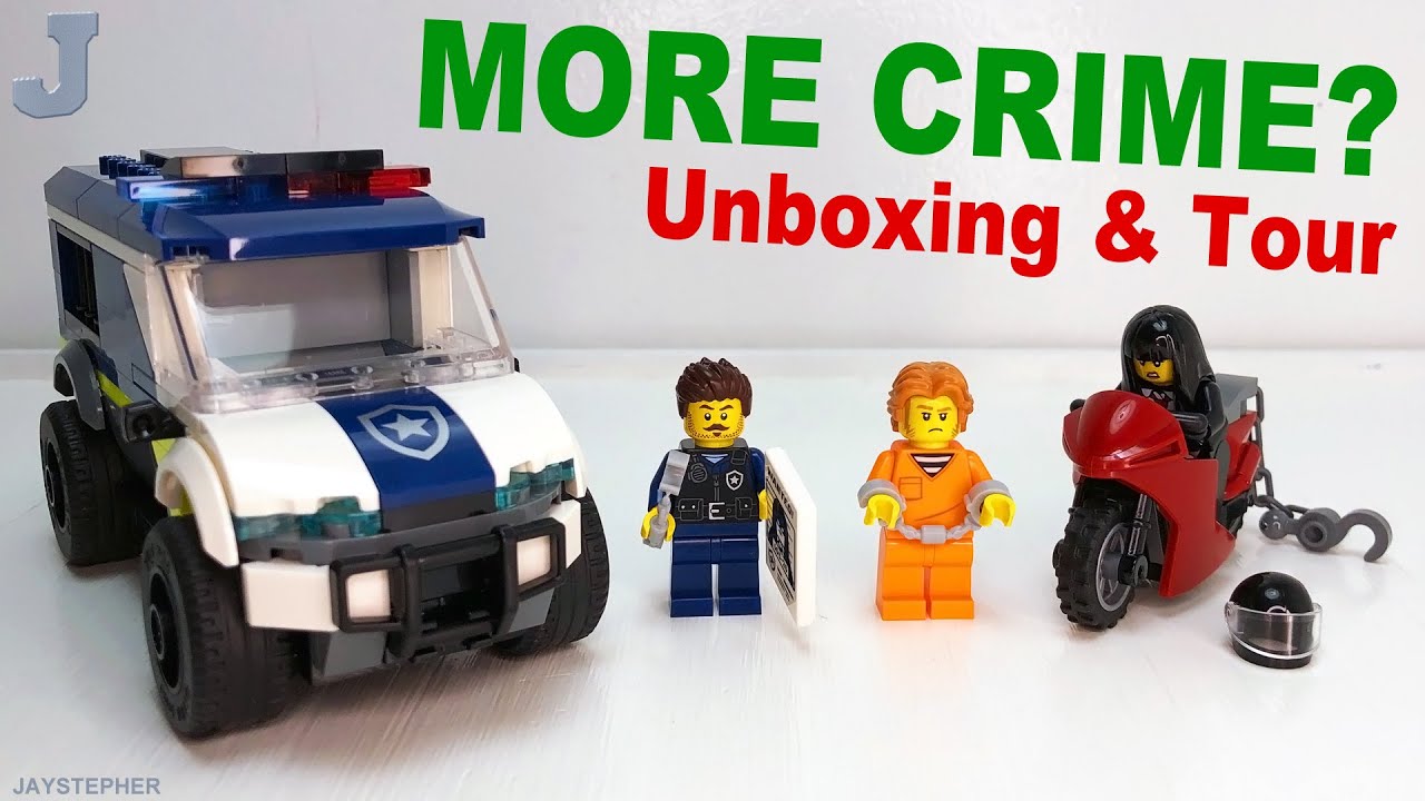 LEGO City 2026 Police Prisoner Transport Van 60479 Unboxing, Tour