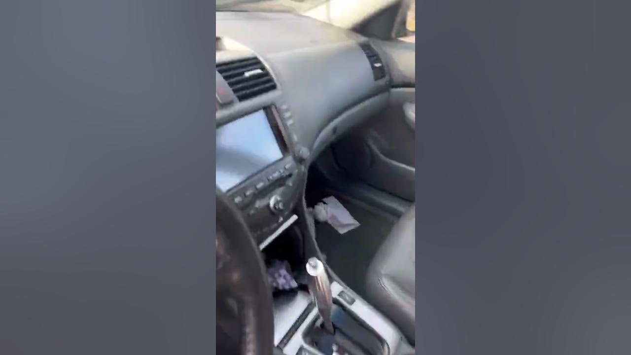 2004 Honda Accord navigation system error - YouTube