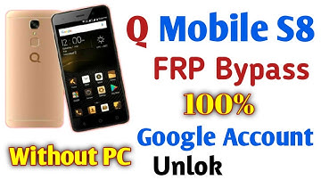 Q Mobile S8 FRP Bypass Without Pc | Google Account Remove | Android 7.0 | Google Account Bypass