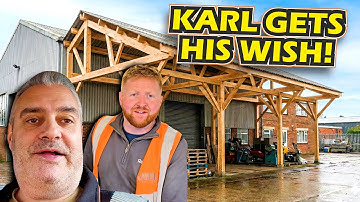 BUILDING A LEAN TO ROOF!