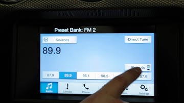 How To Set the Audio Settings for Ford