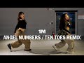 Chris brown  angel numbers  ten toes amapiano remix  emily x hyewon choreography