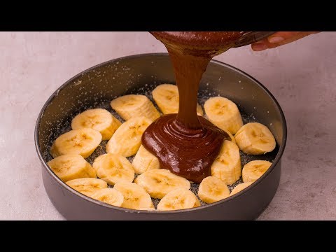 Video: Tarta De Plátano Con Fruta Y Cacao