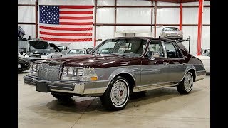 1984 Lincoln Continental Burgundy