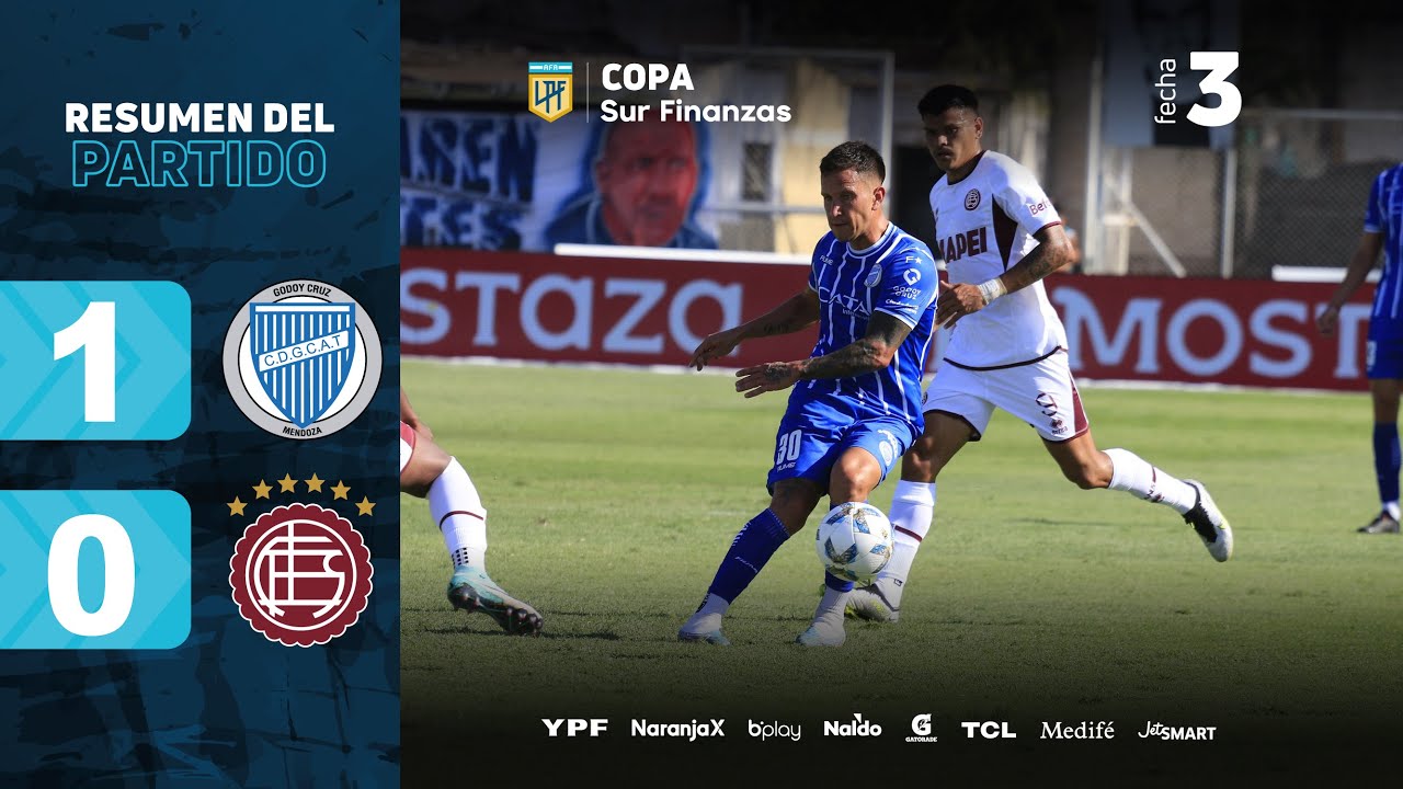 GODOY CRUZ 1 - 0 LANÚS I Resumen del partido I #CopaSurFinanzas 2024