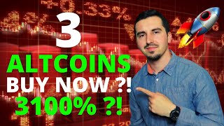 Top 3 Altcoins to BUY NOW |Best Crypto Coins May 2022? Crypto Crash Bear Market Is Here ?