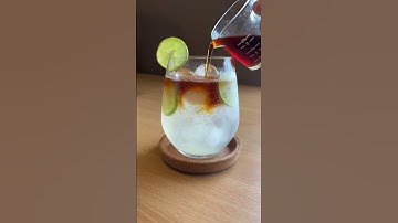 When lemon meets cold brew🍋 #coffee #coldbrew #trending #shortvideo #shorts  #homecafe