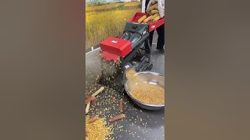 The ideal choice for farmers, the innovative double roller maize thresher.#thresher #machinery