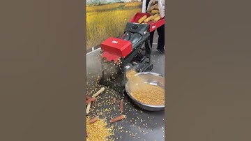 The ideal choice for farmers, the innovative double roller maize thresher.#thresher #machinery