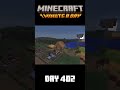 Minecraft - 1 minute a day - Day 402 - sleeping the night away #shorts #minecraft #letsplay #gaming