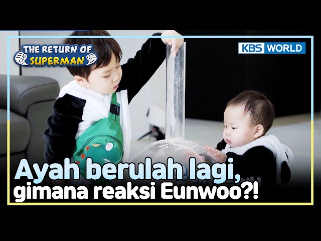 [IND/ENG] Bisakah Eunwoo melakukan misi dari ayah? | The Return of Superman | KBS WORLD TV 240317 class=