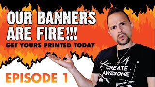 Professional Printed Banner Design Tutorial