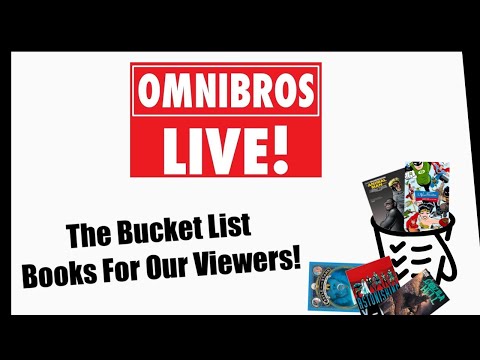 OmniBros LIVE! The Bucket List Books For Our Viewers!