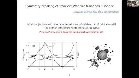 Symmetry-adapted Wannier Functions - Yusuke Nomura