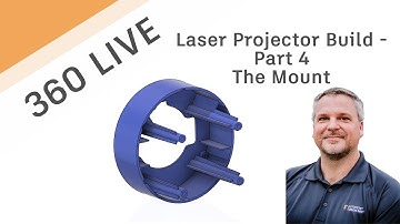 Episode 54, Laser Projector Build- Part 4 The Front Mount