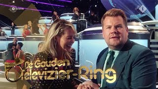 James Corden feliciteert Chantal Janzen | Gouden Televizier-Ring Gala 2018