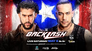 WWE Backlash 2023🇵🇷: Bad Bunny vs Damian Priest (Street Fight)