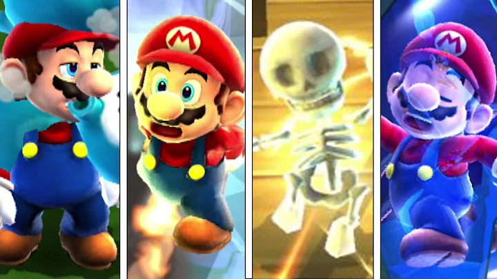 Super Mario Galaxy 1 + 2: All Death Animations