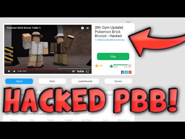 User blog:Uncodify/A Hacker Video, Pokémon Brick Bronze Wiki