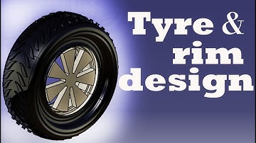 Tyre and Rim Design in Catia v5 | Tyre Design | Generative Shape Design in Catia