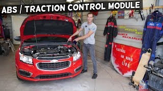 CHEVROLET CRUZE ABS TRACTION CONTROL MODULE PUMP LOCATION REPLACEMENT EXPLAINED, HOLDEN CRUZE