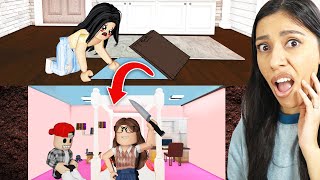 My Son&#39;s CRAZY EX-GIRLFRIEND Built a SECRET ROOM in Our HOUSE! (Roblox)