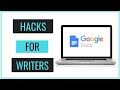 6 Google Docs Hacks For Writers You're Probably Not Using!