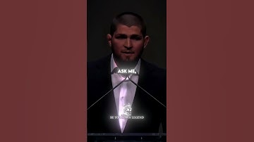 Thumbnail of "I Am Proud That I Never Gave Up" | Khabib Nurmagomedov