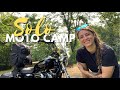 Solo Camping on my motorcycle!