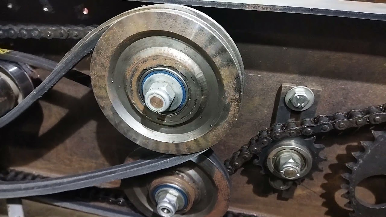 Обзор конструкции борт-поворотной платформы. Реверс на ремнях. До "мини ...