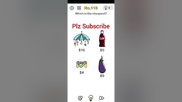 Brain out | Level 110 | Which is the cheapest