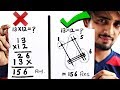 तो यह हैं गुणा करने का सही और आसान तरीका  - Amazing Math Trick In Hindi [  MATHEMATICS TRICK ]