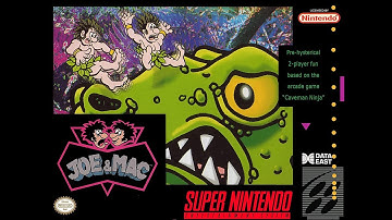 JOE AND MAC SNES PLAYTHROUGH