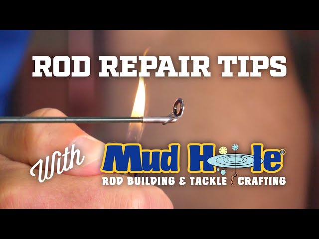 How to Fix Fishing Rod Tips - CRB Tip Top Repair Kits 