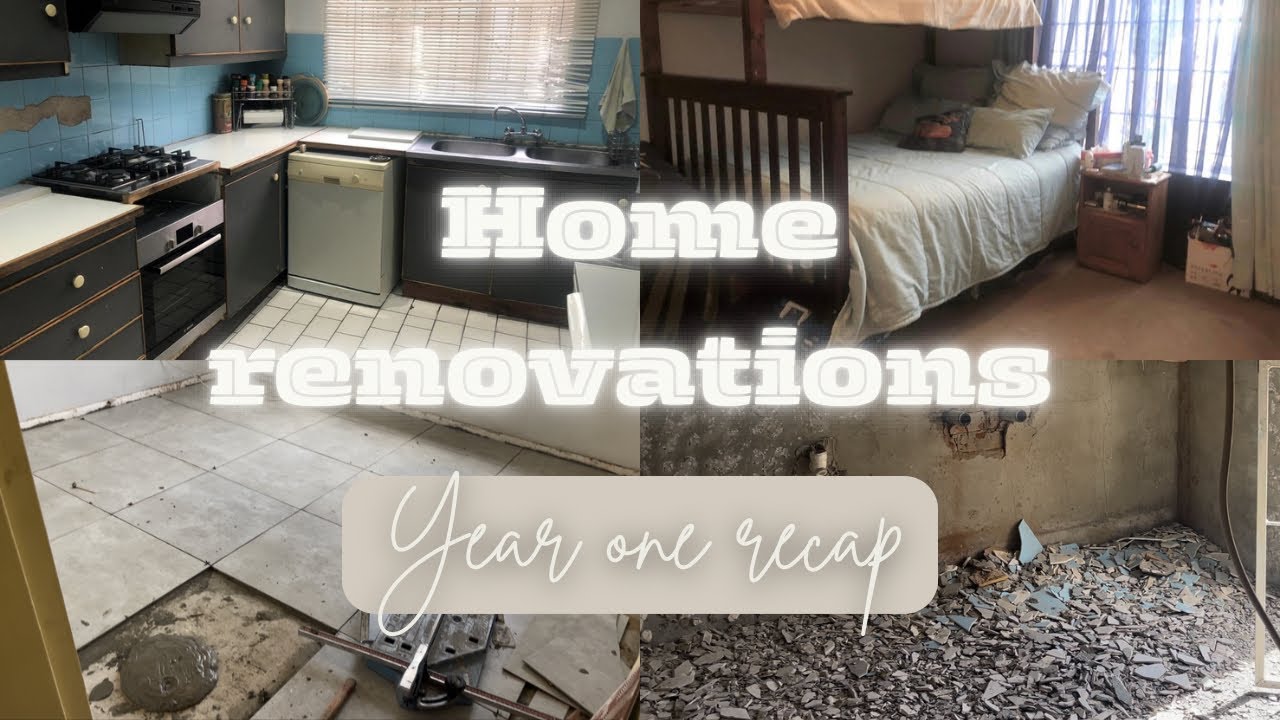 Home renovations | Year one recap | Turning our house into a home one ...