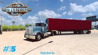 American Truck Simulator - #5 рейс Кламат-Фолс (OR) - Эли (NV)