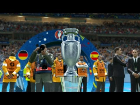 Pes 2016 UEFA EURO 2016 Final Spain Vs Germany 0-3