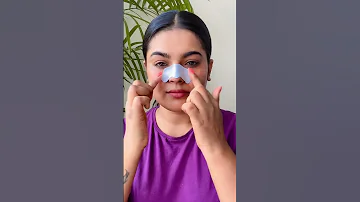 Have you Tried Nose strips?? blackheads removal nose strips #nosestrips #blackheads  #whiteheads