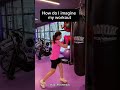 How do I imagine myself when I box... and how do I really look... funny video 😂humor. #shorts
