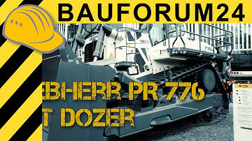 Liebherr PR 776 70T V12 Dozer Walkaround & Interview bauma  -  4K