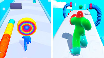 Layer Man 3D vs Blob Runner 3D