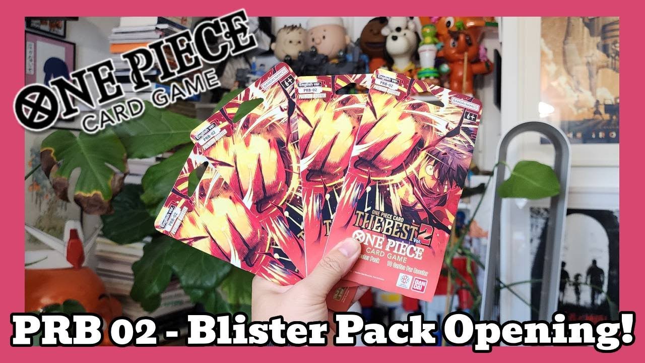 One Piece Card Game - The Best Vol. 2 - PRB Blister Pack Opening