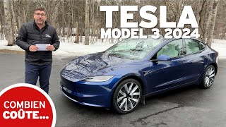 Combien coûte...la Tesla Model 3 2024