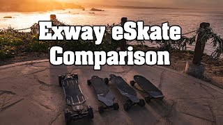 Exway eSkate Board Comparison