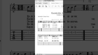 İbrahim Tatlıses Karakolda Ayna Var Fosforlu Cevriye Nota Tab